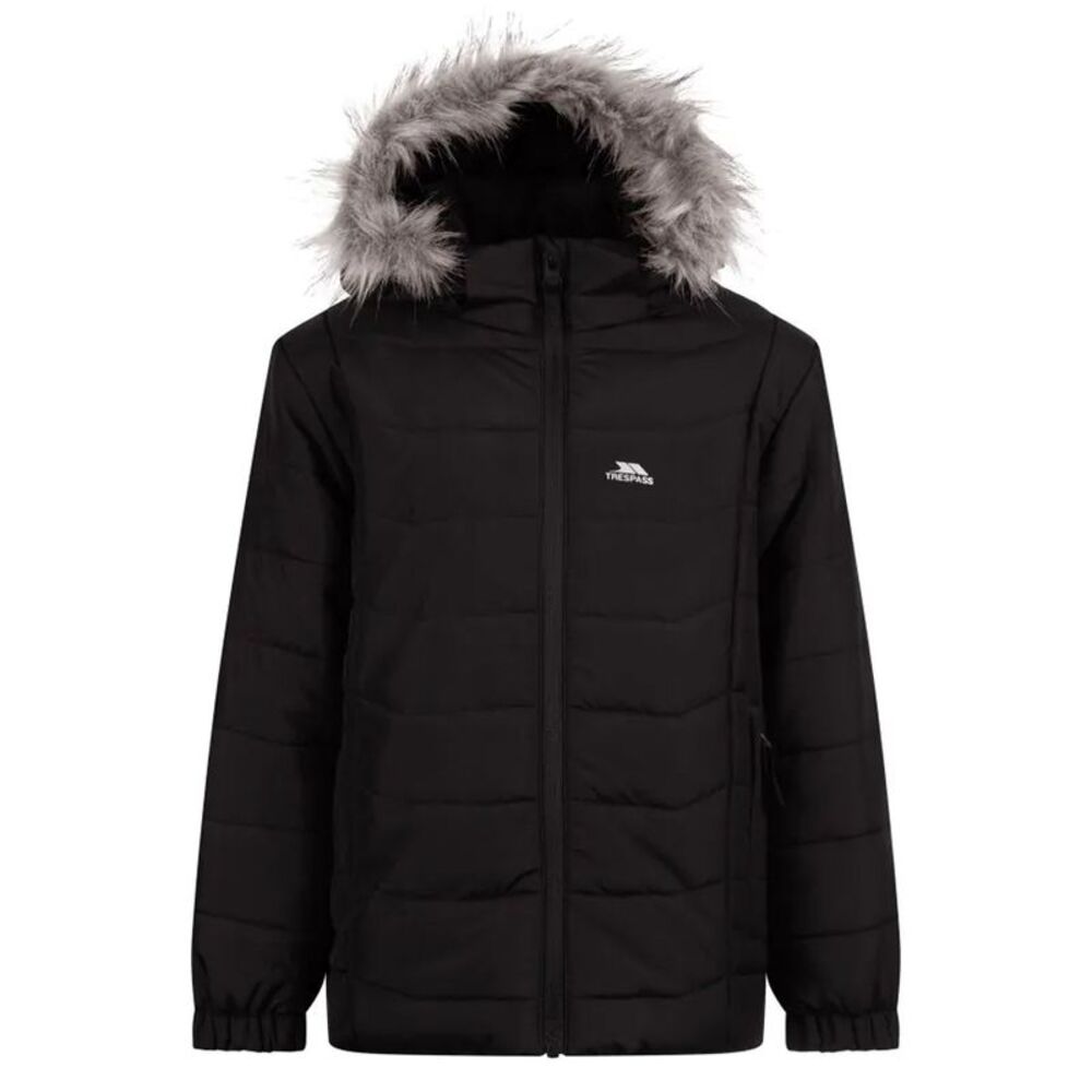 Trespass Boys Belcrest Padded Jacket / Black